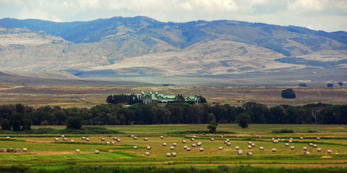 Ranch in the distance